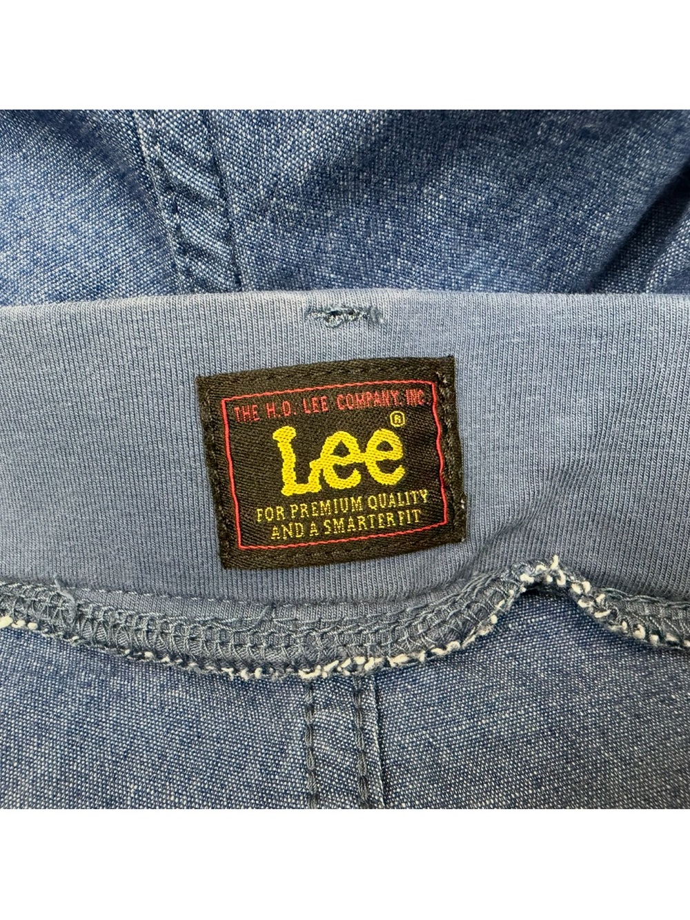 Lee Ultra Lux Comfort Flex To Go Cargo Capri Pants Blue Size 16 - Picture 7 of 8